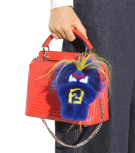 fendi b bag charm|genuine fendi bag charm.